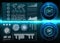 HUD style. Big hud sets. Vector science abstract. Vector illustration. Futuristic user interface. Sky-fi HUD. Set abstract HUD el