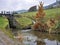 Huddersfield narrow Canal lock and side-flow