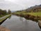 Huddersfield narrow canal tree reflections