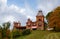 HUDSON, NEW YORK - 18 OCT 2022:  Olana State Historic Site, the estate was home to Frederic Edwin Church, one of the major figures