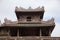 Hue, ancient capital of Vietnam. architecture detail of roofs and decorations