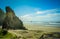 Hug Point, Cannon Beach, Oregon,USA. Pacific Coastline