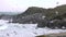 Huge amount of Seagulls feeding at the coast of Maghery in County Donegal during the storm- Ireland