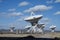 Huge antenna dish at Very Large Array