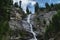 Huge austrian waterfall in maltatal