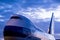 A huge Boeing 747 aircraft, one of the world\'s most beautiful ai