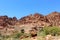 Huge brown  Mountains in the desert