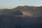 The huge caldera of the Bromo volcano, Indonesia