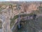 Huge canyon Khunzakh located in Dagestan, Russia