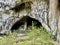 Huge cave entrance