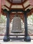 Huge ceremonial bell, temple, Vietnam.