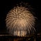 Huge colorful fireworks