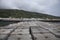 Huge concrete blocks in port of Lajes do Pico, Azores