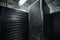 The huge data center server room cloud services