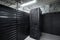 The huge data center server room cloud services