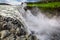 Huge Dettifoss waterfall, Iceland