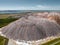 Huge dumps of potassium salt and waste sludge storage sites