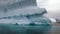 Huge giant iceberg in ocean of Antarctica.