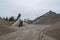 Huge gravel piles at brekke quarries, piles 2