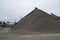 Huge gravel piles at brekke quarries, piles 5