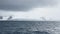 A huge high breakaway glacier in the southern ocean off the coast of Antarctica, the Antarctic Peninsula, the Southern