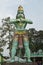 Huge Hindu statue of lord Hanuman at Batu caves in Kuala Lumpur in