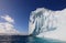 Huge iceberg in Antarctica