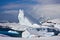 Huge iceberg in Antarctica