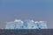 Huge iceberg off coast of Antarctica called The Wedding Cake