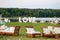 Huge LOVE letters as a fancy wedding decoration