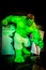 Huge Madame Tussauds The Incredible Hulk. Full Body Angry Green Skinned Fictional Superhero