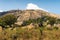 Huge monolith rock next to Mbabane, Eswatini