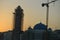 Huge mosque at construction , Muscat Oman