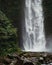 Huge Nungnung water in tropical forest of Bali