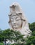 Huge Ofuna Kannon Statue on the hill - TOKYO, JAPAN - JUNE 17, 2018