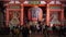 Huge paper lantern at Senso-ji Temple in Tokyo - TOKYO, JAPAN - JUNE 12, 2018