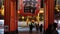 Huge paper lantern at Senso-ji Temple in Tokyo - TOKYO, JAPAN - JUNE 12, 2018