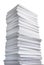 Huge paper stack