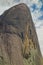 huge Pedra Azul rock formation, in Domingos Martins, Espirito Santo state, Brazil