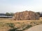 Huge piece of rock in the park. Tianjin, China.