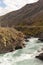 Huge river in the South Island, New Zealand.