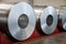 Huge rolls of tinplate