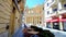 The huge Rotunda at the end of the street, Mosta, Malta