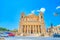 The huge Rotunda in Mosta, Malta