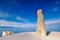 The huge stone of Sailimu lake Xinjiang, China