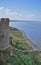 The huge stone walls of the ancient Akkerman fortress, Belgorod-Dniester, Odessa region