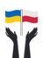 Huge support of the Republic of Poland for Ukraine. Friendship of peoples in wartime. We pray for Ukraine and thank Poland.