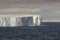 Huge Tabular Iceberg Floating In Bransfield Strait Near The Northern Tip Of The Antarctic Peninsula, Antarctica