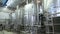 Huge tanks for storing and fermenting milk