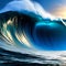 huge tsunami waves
